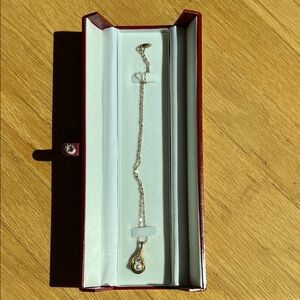 14K Gold Pearl & Diamond Modernist Pendant Necklace – Italy Chain – 7g